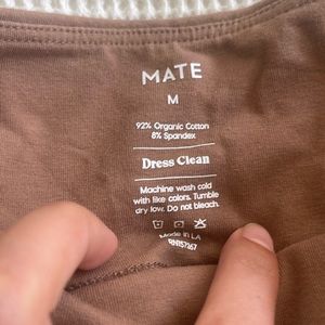 MATE THE LABEL ORGANIC COTTON STRETCH LEGGINGS